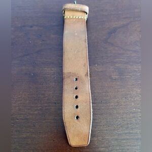 Louis Vuitton Vachetta Leather Poignet Wrist Strap Authentic